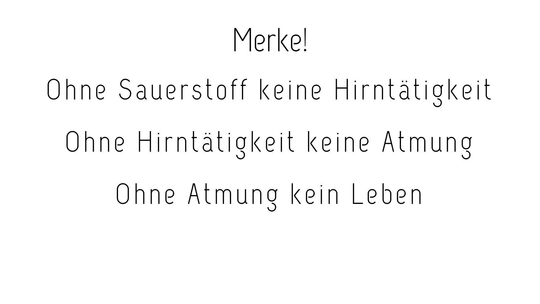 BAK-Schema: Wie Prüft Man Die Atmung