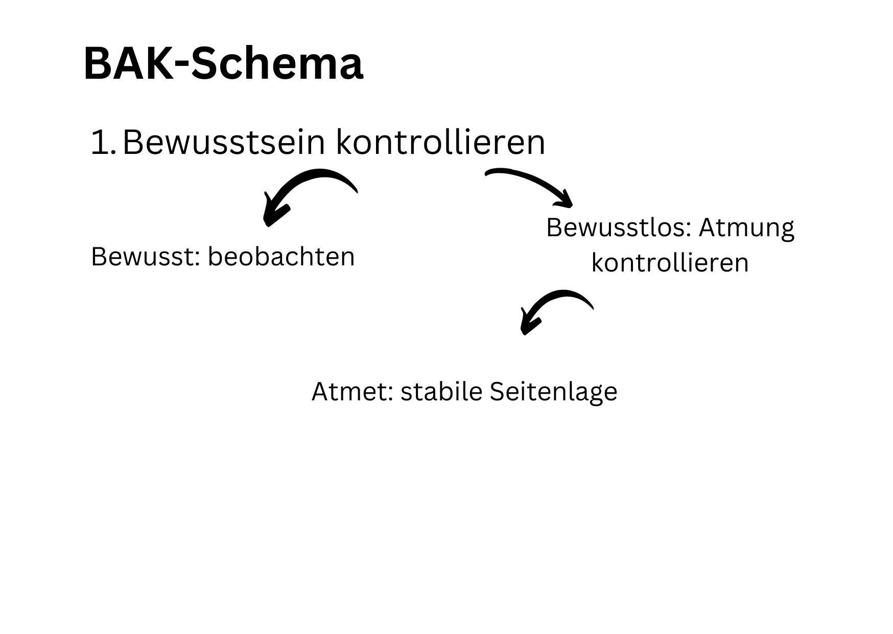 BAK-Schema: Wie Prüft Man Bewusstsein